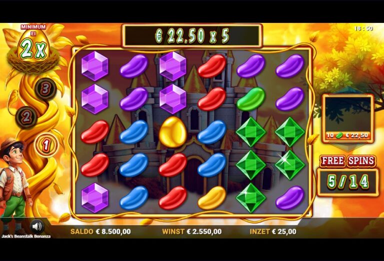 Screenshot 3 van Jack’s Beanstalk Bonanza